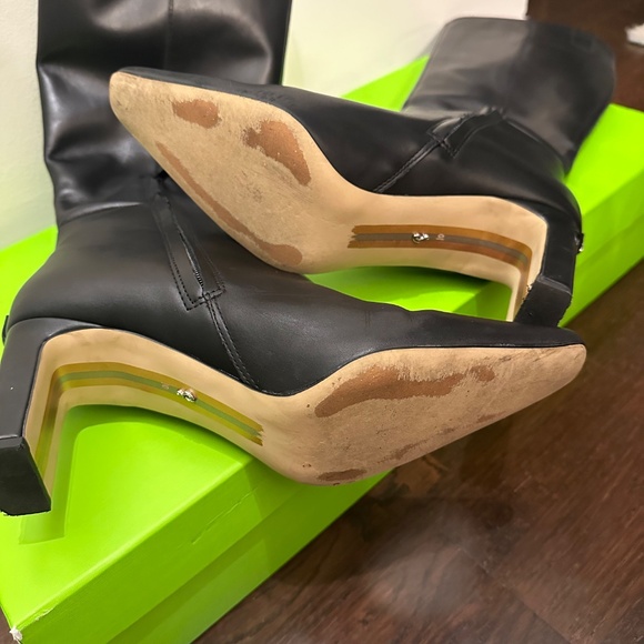 Sam Edelman Sylvia Knee High Leather Boots - Picture 4 of 4